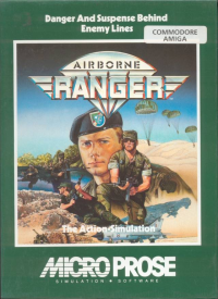 Airborne Ranger Amiga US box art